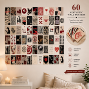 ETHOES Aesthetic Wall Collage Kit – Set of 60
