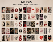 ETHOES Aesthetic Wall Collage Kit – Set of 60