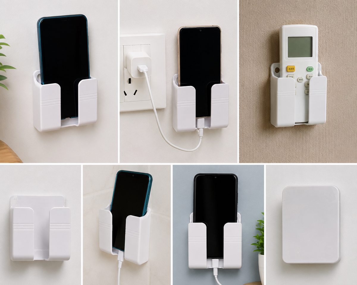 ETHOES Self-Adhesive Wall Phone Holder